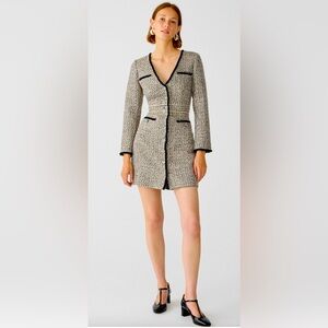 NWT JCrew Collection Lady Dress in Tinsel Size 12